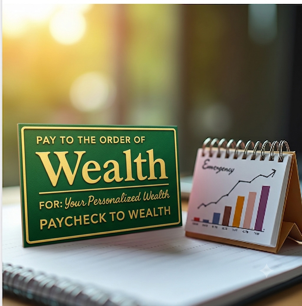 Paycheck2Wealth's tweet photo. Start small: set aside $25โ$50 per paycheck and build a 3โ6 month cushion in months, not years. Weโll help you track progress and know when youโre ready to start investing confidently. Ready to get started? https://t.co/HBgm3T3it7 #SmartInvesting #EmergencyFund #GetStarted https://t.co/IBUaNNSb4D