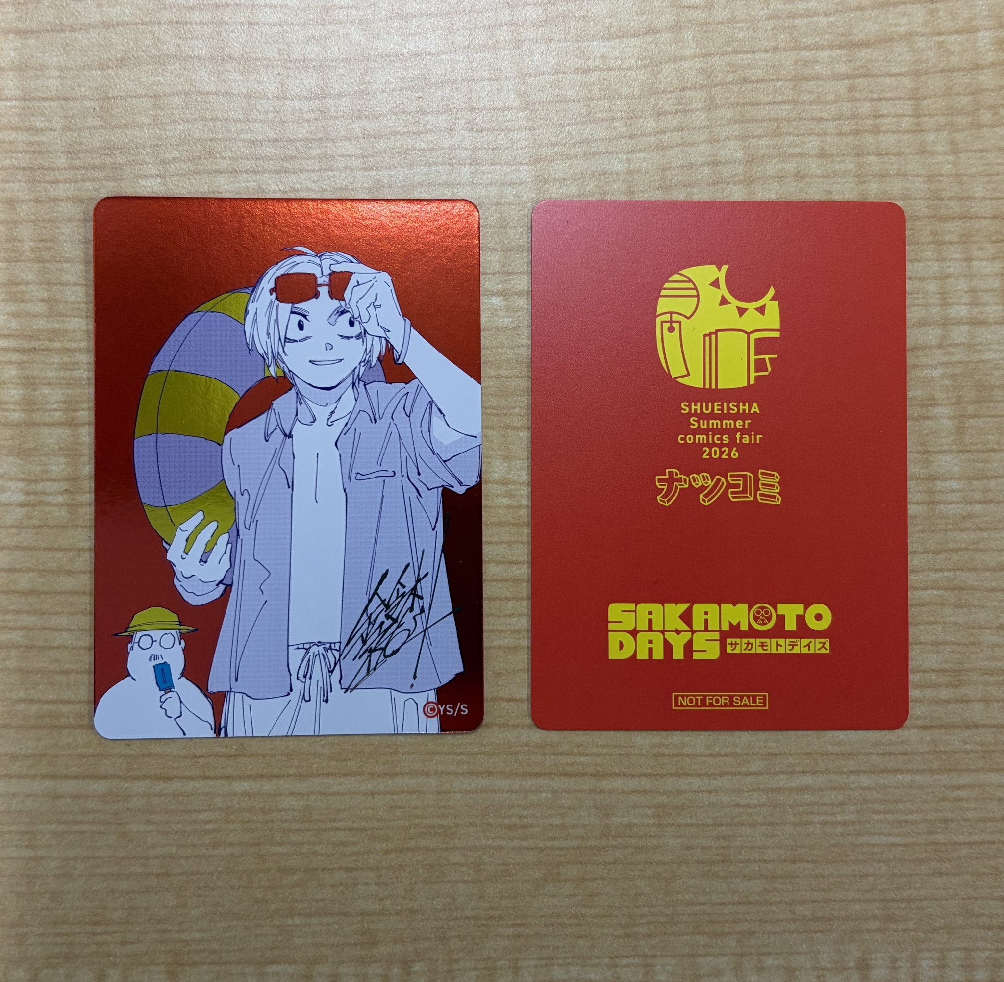 ナツコミ 2026 Sakamoto days サカモトデイズ 50枚セット SAKAMOTO DAYS/サカモトデイズ【公式】 در X: «集英社夏のコミック