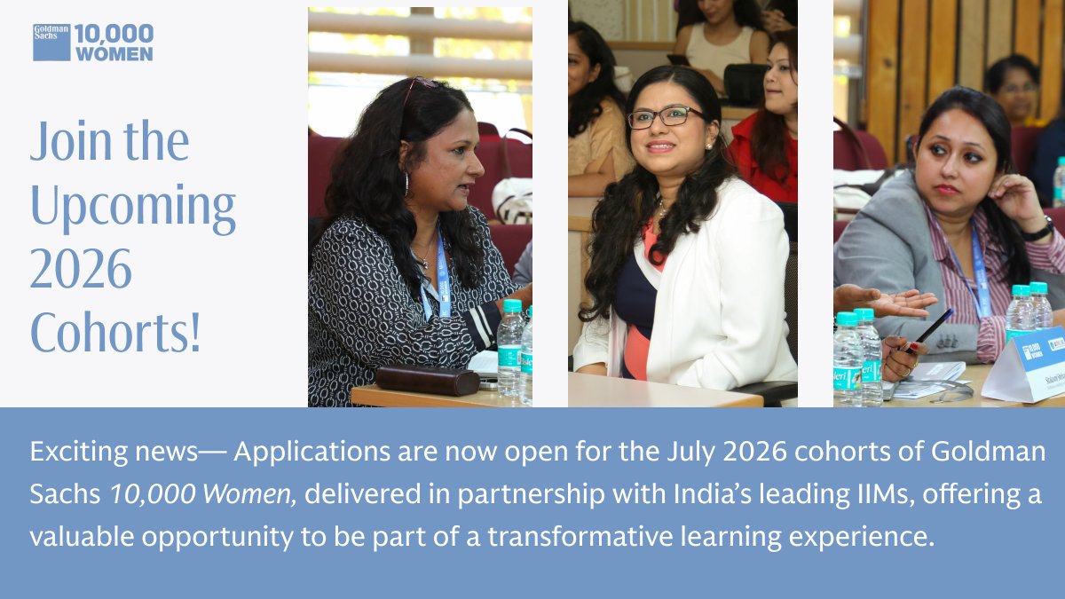 nsrcel's tweet photo. If you are a growth-hungry woman business owner with 1+ years in operation, a turnover of ₹30L+, and a team of 3+, this transformative learning and networking experience is built for you.

#womenentrepreneurs #womeninbusiness #entrepreneurship #businesswomen #GS10KW https://t.co/7oVln3IqRz