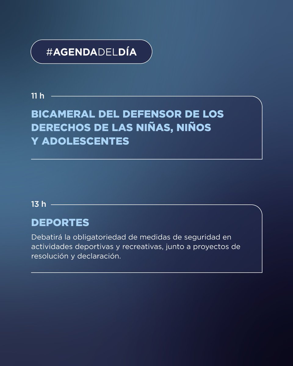 DiputadosAR's tweet photo. 🗓️| Esta es la agenda del día en Diputados 👇 https://t.co/kPic3QRK2M