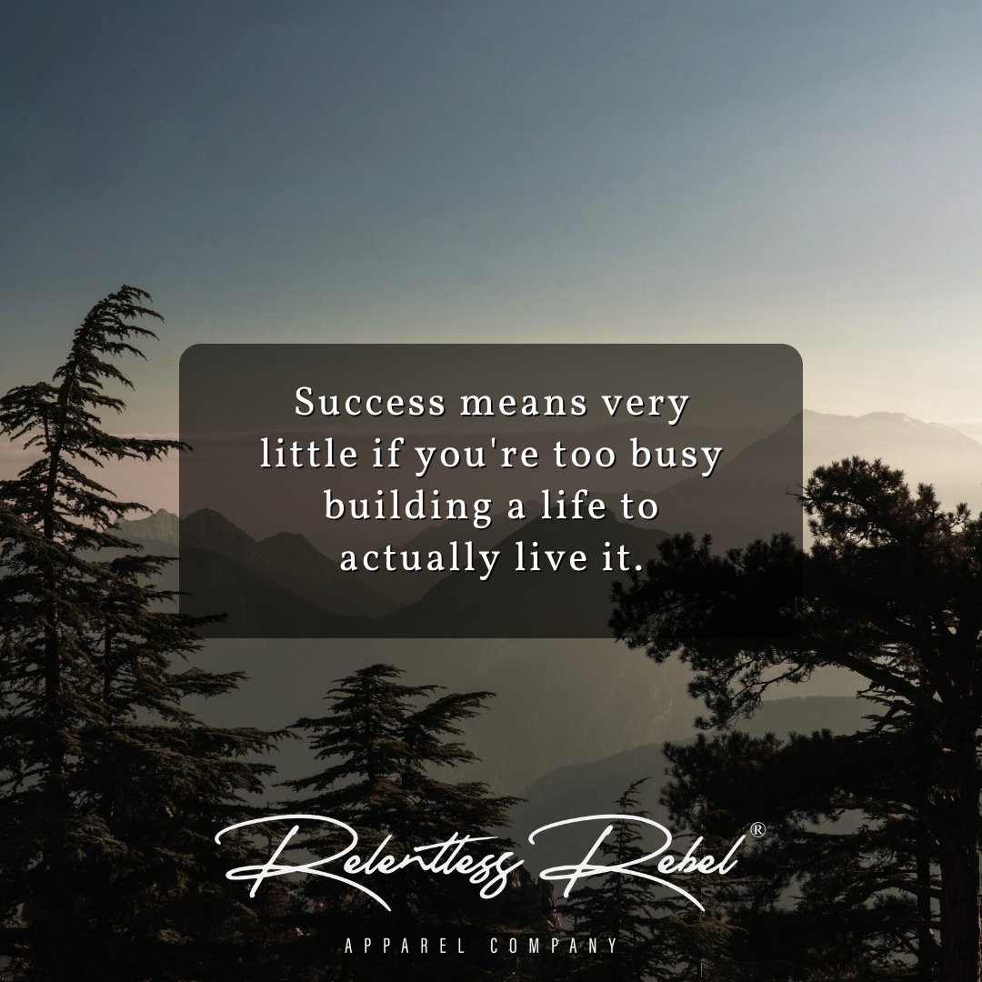 RelentRebel's tweet photo. Don't let your life get so busy that you forget what is really important in your life #StayFocused #StayGrounded https://t.co/kwB5byDwua