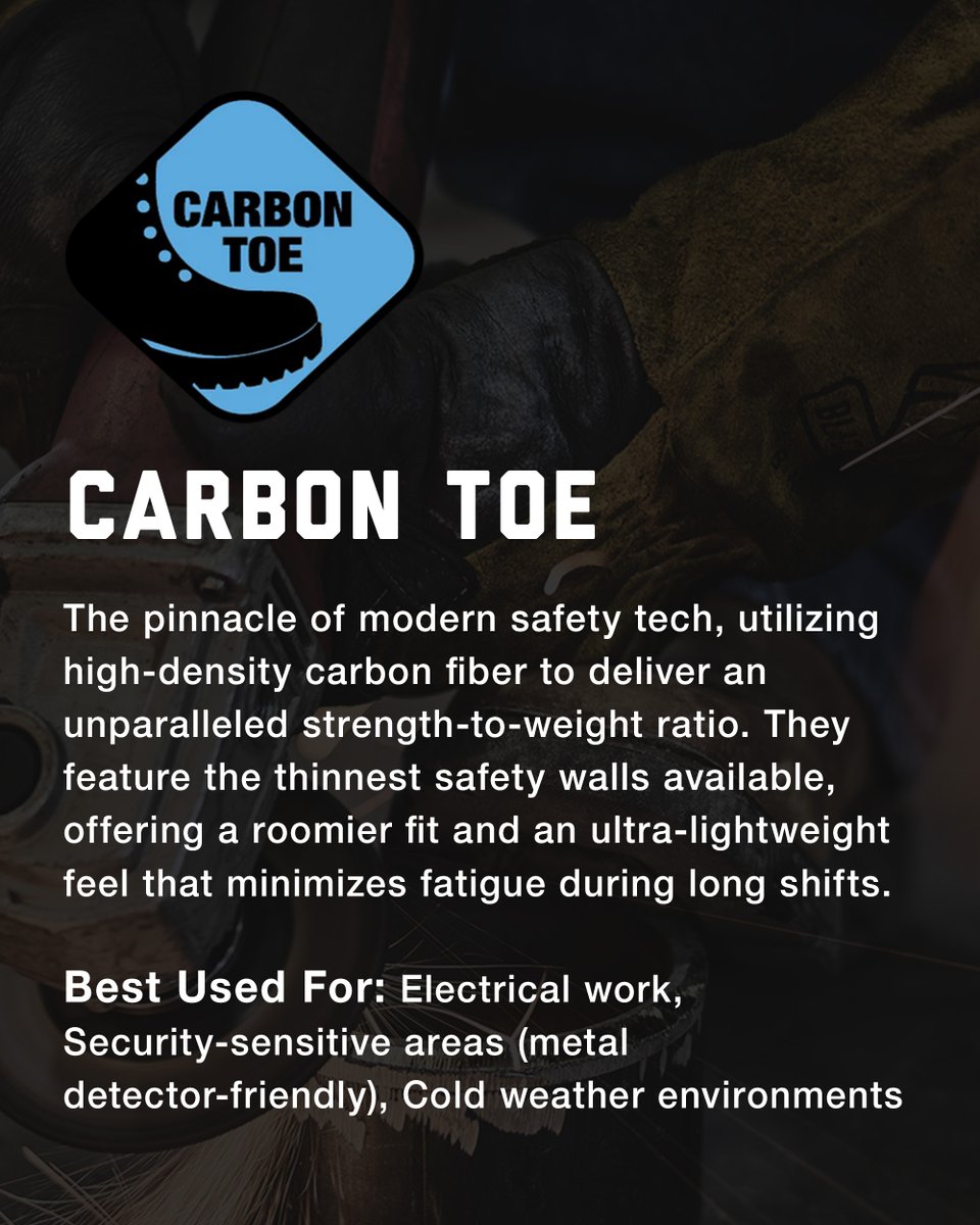GeorgiaBoot's tweet photo. It’s Tech-Talk Tuesday! 🦅 

Not sure which safety toe boot is right for your job? We’ve got you covered! 

This week, we’re breaking down the different protective toe options from Georgia Boot.

Learn more here: https://t.co/FEXhloytZd

#GeorgiaBoot #Tech-TalkTuesday https://t.co/xta1e32t1z