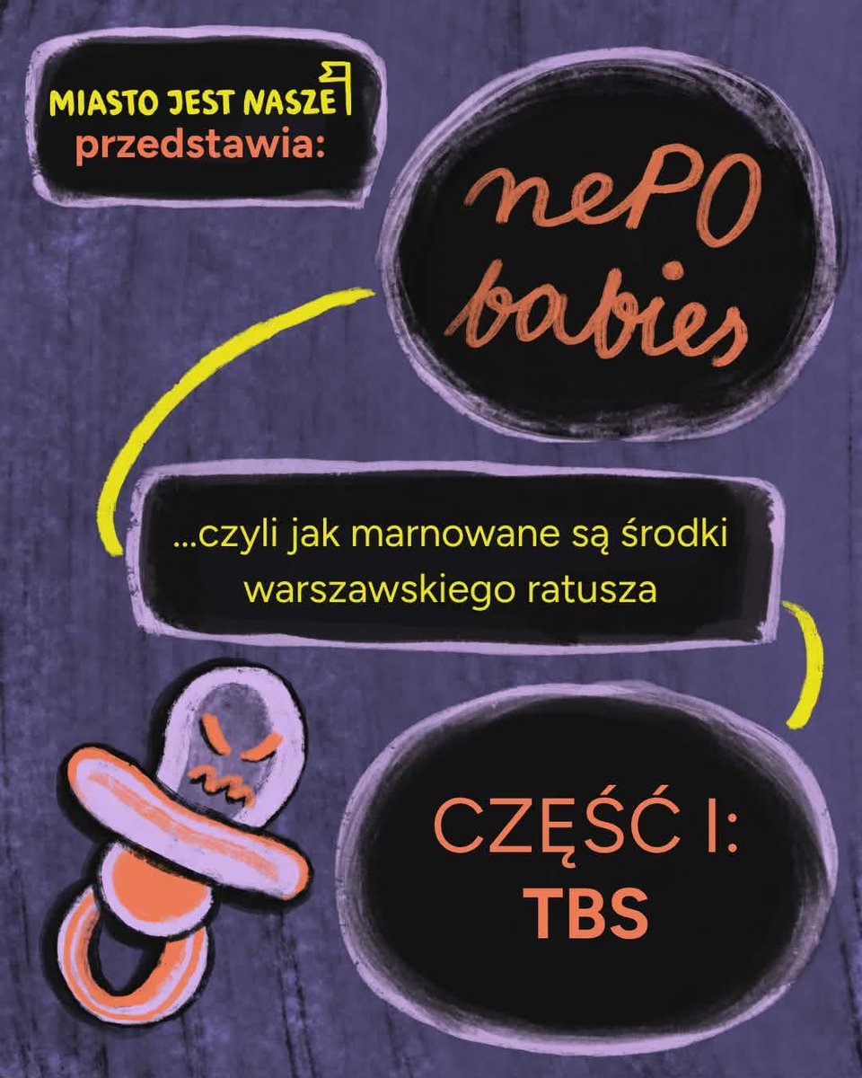 MiastoJestNasze's tweet photo. 🚨 Wydarzenia ostatnich dni skłoniły nas do przyspieszenia publikacji nowego projektu MJN #nePObabies.

Pokażemy w nim, jak wyglądają polityczne nominacje i dobrze opłacane stanowiska w warszawskich spółkach miejskich i wojewódzkich. Ponieważ młodzi Polacy mają coraz większy problem z dostępem do mieszkań zaczynamy od warszawskich TBS-ów - systemu, który miał pomagać rozwiązywać kryzys mieszkaniowy.

💵 Ujawniamy: sześć osób związanych z warszawskim samorządem i Platformą Obywatelską pobiera w dwóch spółkach TBS łącznie ponad 2,18 mln zł rocznie (!). Często prawie ok. 30 tys. zł miesięcznie (!).

Tymczasem mieszkań wciąż powstaje zdecydowanie za mało, a tysiące młodych ludzi nie mają szans na własne lokum. Czy polityczni działacze KO zasługują na tak sowite wynagrodzenie za swoją pracę?

👉 Opisujemy także patologie systemu TBS: kontrowersje wokół wykorzystania dochodów z majątku spółek, mechanizm „wspólnego worka kredytowego”, brak przejrzystości opłat i pytania o to, czy system służy mieszkańcom, czy politycznym nominatom.

To dopiero początek. Szczegóły, nazwiska i pełne zestawienie znajdziecie na naszej stronie WWW (link w komentarzu).
