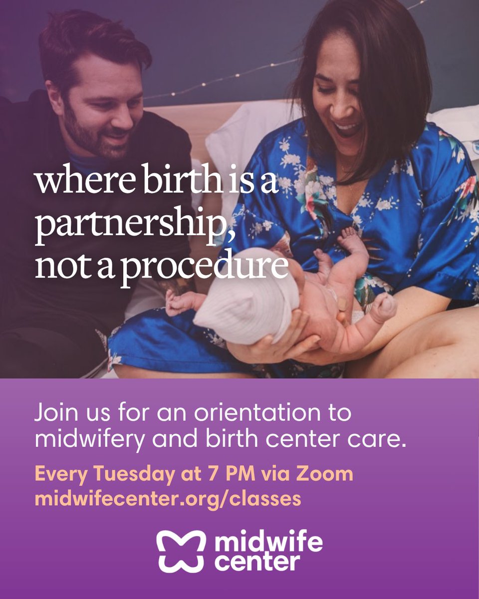 MidwifeCenter's tweet photo. You deserve a safe, supportive, personalized experience for every step of your pregnancy. Join TMC for a virtual orientation on Tuesday at 7 PM to learn what makes our care special: https://t.co/Q1eBIWnA8T

#prenatalcare #pregnancy #birth #pittsburgh #alleghenycounty #midwife https://t.co/6DirI2YmTN