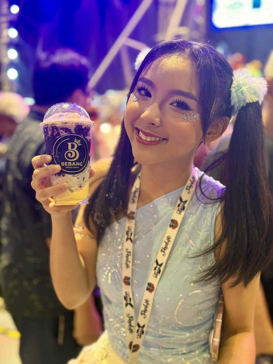 __raire's tweet photo. Bebang halo-halo at Toycon Nexus 💜✨
#RaiofSunshine #Idol #toyconph #toyconnexus #bebanghalohalo https://t.co/GSfxW7fhAM