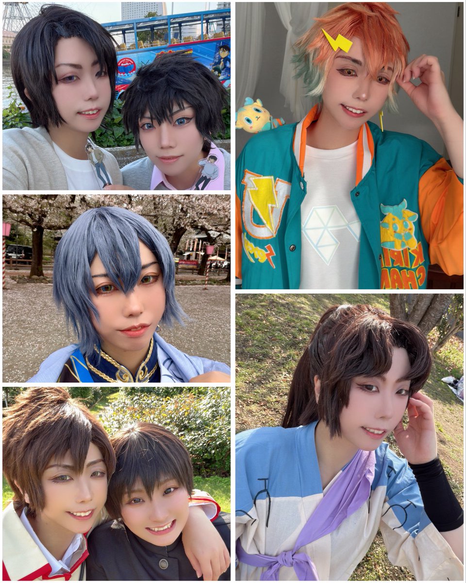 akihi1240's tweet photo. 駆け込み〜！
なんだかんだで上半期終わってまう…。
ピンで撮ってないとかあって巻き込み申し訳なす。

#2026年上半期コスプレ総決算 https://t.co/0LNkfqNXOr