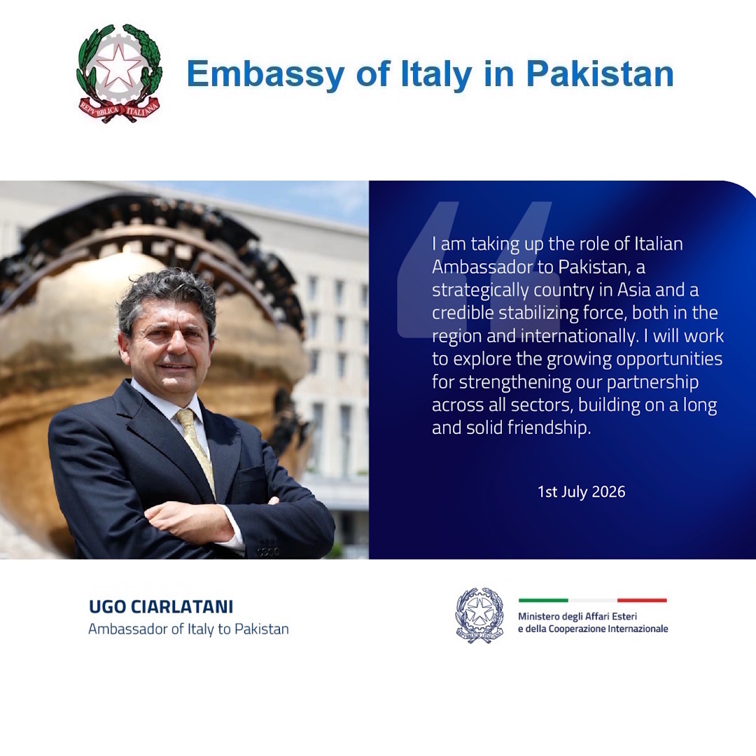 ItalyinPakistan's tweet photo. #ItalyInPakistan, #DiplomaziaItaliana, #AmbasciataItaliana https://t.co/DORF155Ypt