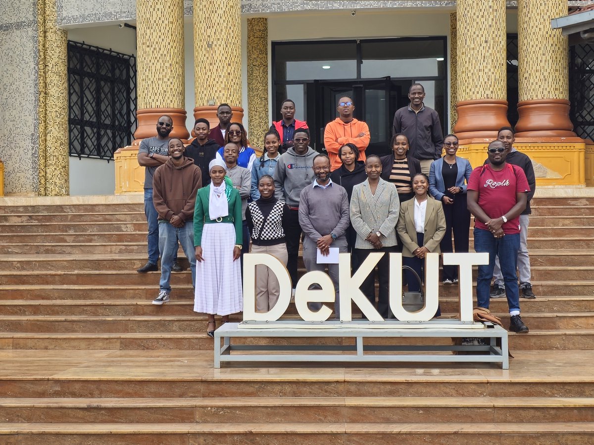 DSAIL_DeKUT's tweet photo. Yesterday, we had the opportunity of hosting Loise Asewe Ochanda, Dr. Emmy Chirchir (PhD) and Bomi Okuyiga from @IDRC_CRDI.

During the visit, we showcased the ongoing research work at our lab as well as engaged in discussions around @AI4Dev's mission to foster safe, inclusive and responsible AI ecosystems that empower people and accelerate progress on challenges in international development.

This visit reinforced our shared commitment in developing innovative and impactful solutions that address pressing local challenges.