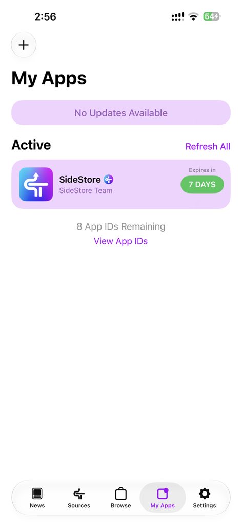 TechBit_M's tweet photo. أخيرًا أداة تثبت SideStore أو SideStore + LiveContainer 

مباشرة من الآيفون بدون كمبيوتر وبدون AltStore 🔥📱

المتطلبات 
• iOS 27
• تطبيق LocalDevVPN 

الخطوات 
1️⃣ ثبّت LocalDevVPN وفعل الاتصال بالـ VPN.
2️⃣ افتح صفحة الأداة وثبتها باستخدام أي شهادة متوفرة. او اذا عندك شهادة ثبت التطبيق بصيغة ipa 
3️⃣ بعد اكتمال التثبيت افتح التطبيق.
4️⃣ سجّل الدخول بحساب Apple الخاص بك.
5️⃣ اختر 

Install Sidestore
    أو
Install Sidestore + Livecontainer
    
6️⃣ انتظر حتى يتم تثبيت التطبيق الذي اخترته مباشرة على جهازك 

المشروع جديد ومفتوح المصدر
