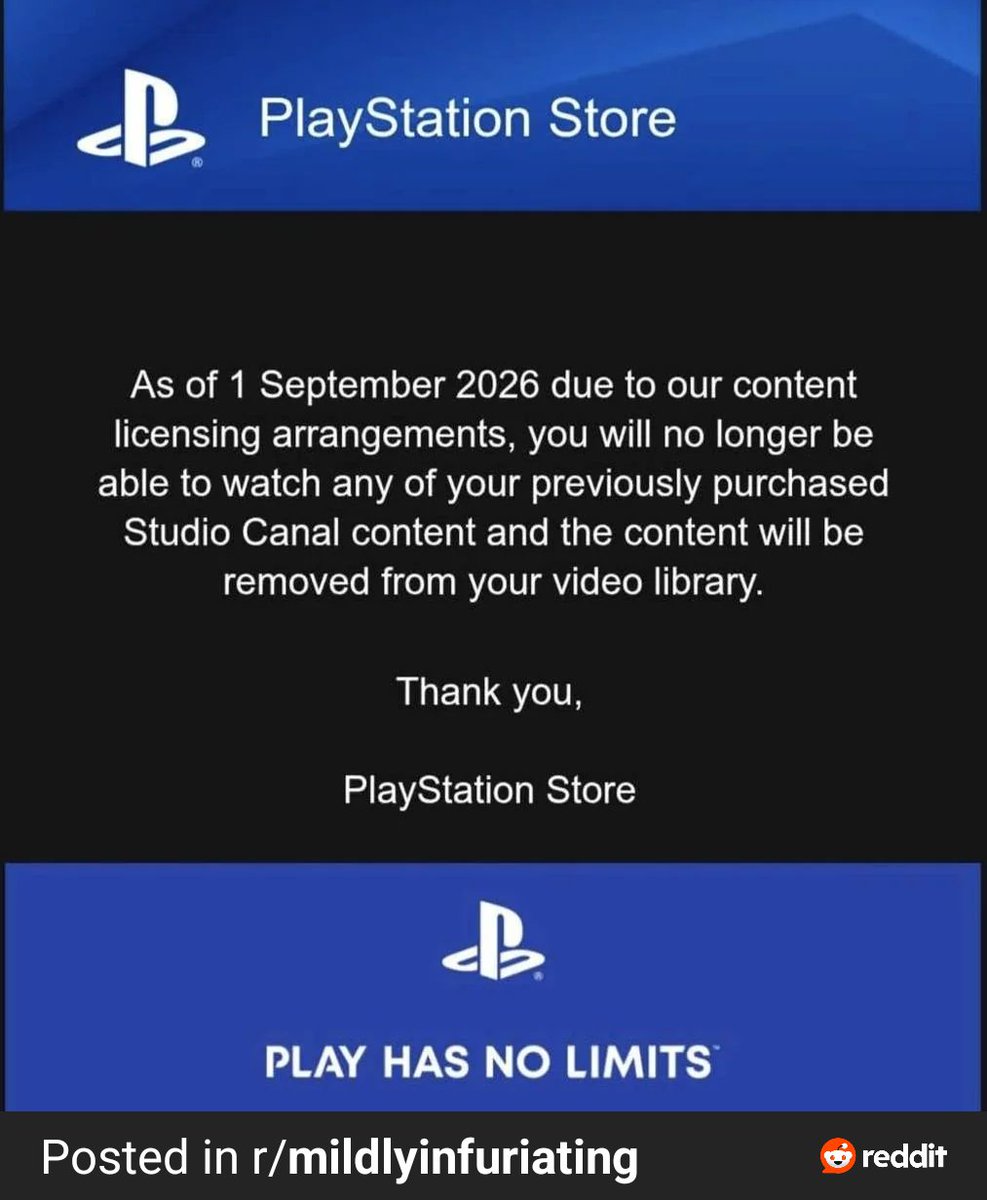 SimonViklund's tweet photo. Don't trust the digital service providers. Buy physical media. https://t.co/cpYegi1wPq
