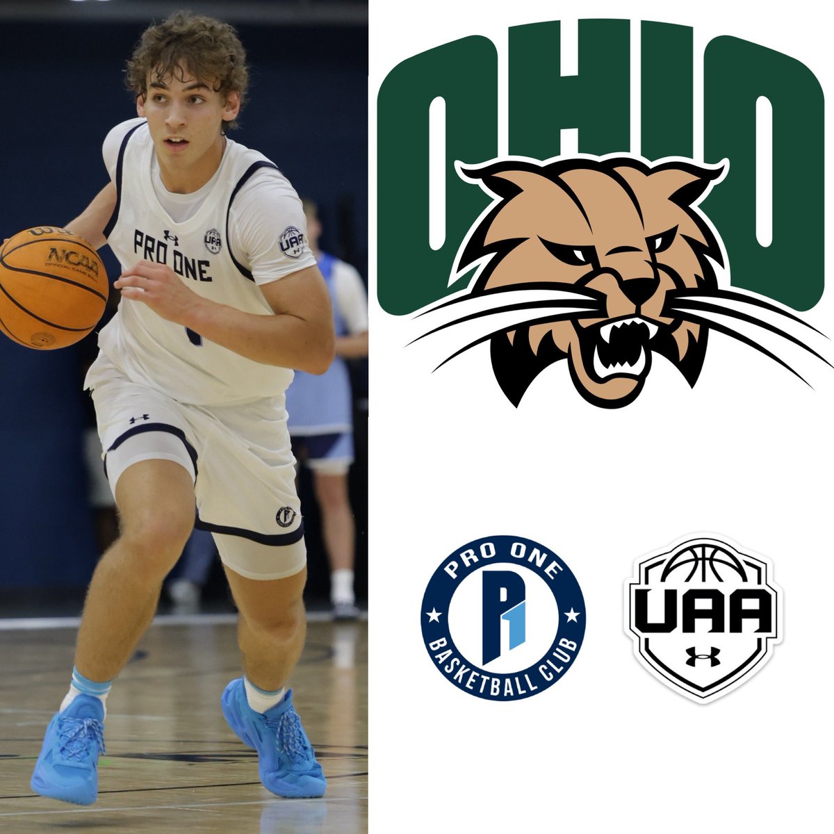 Pro1Basketball's tweet photo. Congratulations to 2027 Braylon Luster on his official offer from Ohio University!

#BeOne | #PlayProOne https://t.co/9XJmsCqPR6