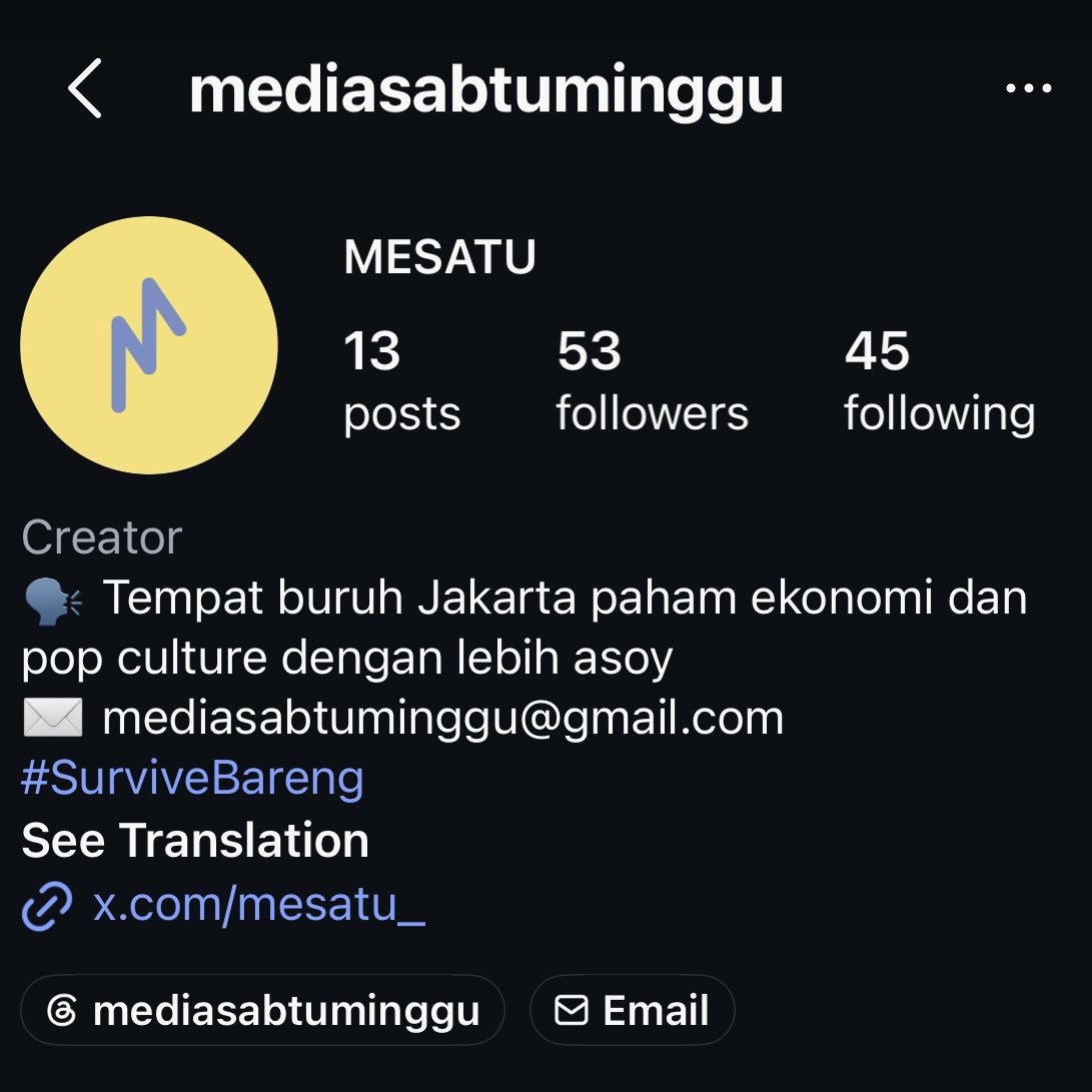 Media Sabtu Minggu tweet media