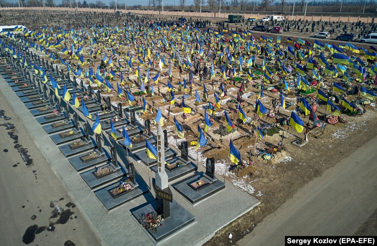 VictorTheClean3's tweet photo. @vonderleyen RIP Ukraine. A country turned into cannon fodder to advance NATO's wars for resources. https://t.co/oz82KID7SW