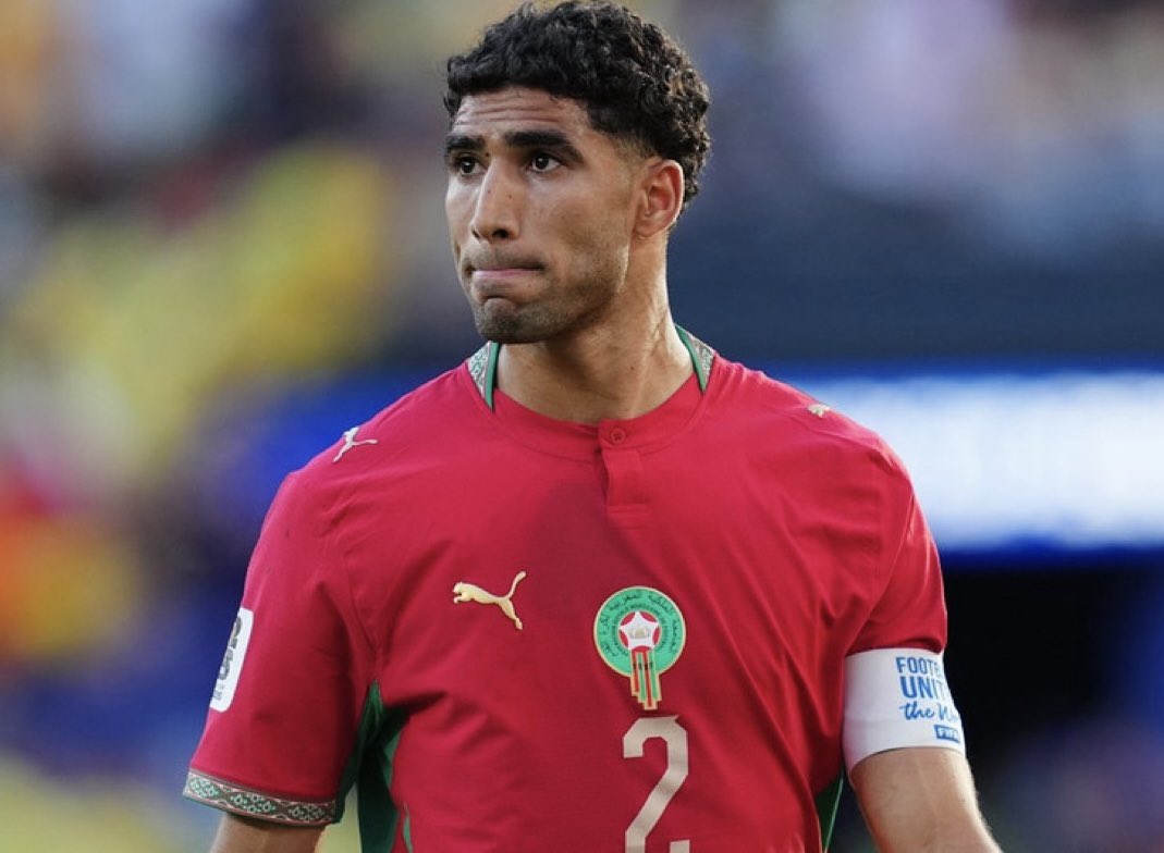 realMaalouf's tweet photo. Achraf Hakimi, the captain of the Morocco national team, will stand trial for rape in France. He is accused of raping a 24-year-old French woman in Paris, and is facing up to 15 years in prison. https://t.co/wULEXzmdtw