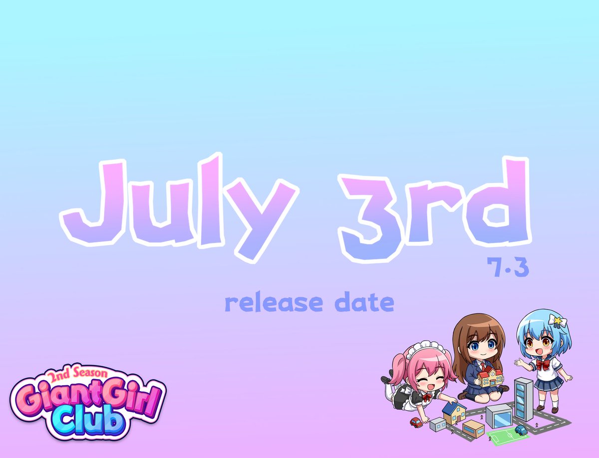 MTTUER1's tweet photo. Giant Girl Club 2rd season English version 【full edition】 will be published on Patreon on July 3rd ! https://t.co/mUF6CRxmRn