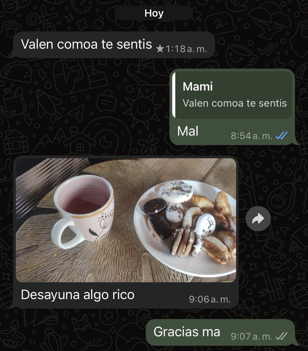 valenamigo_'s tweet photo. Gracias ma, te voy a necesitar toda mi vida https://t.co/tJzE5x0CEM
