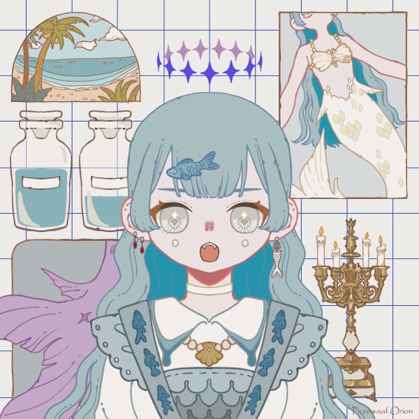 人魚の日 なのでピクルー少しだけアイテム増やしました！お魚服
