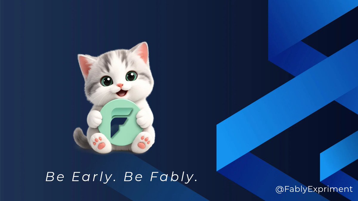 FablyExperiment's tweet photo. Meet the hardest-working cat in Web3. 🐱💻
Building FABLY, one step at a time.
#Fably #Web3‌‌ https://t.co/kyf63fwHPl