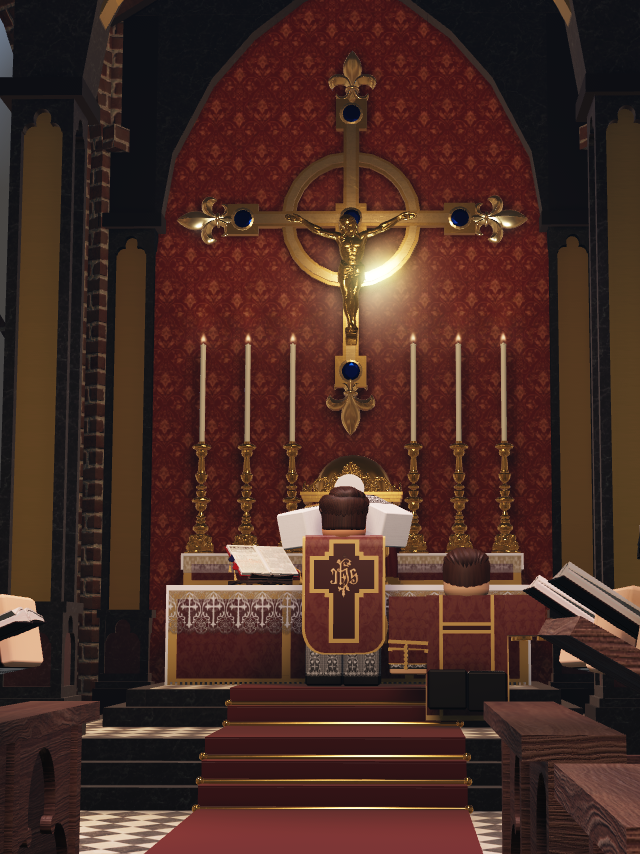 LouisdeRochfort's tweet photo. This morning I celebrated the first Mass of our Martyrdom Day as it were. Record Levels of Attendance since my incumbency, and Dcn. Roman ensured a lovely liturgy. https://t.co/it164rzKpz