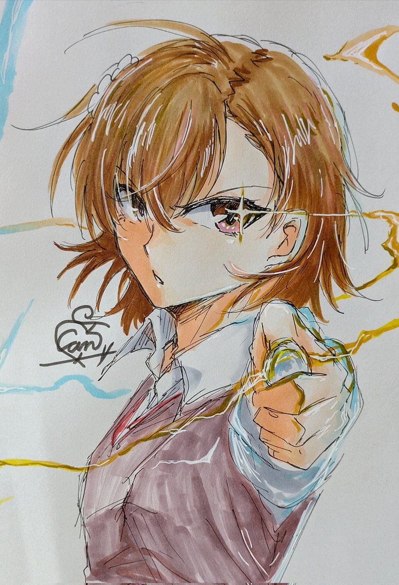 cangame0130's tweet photo. #2026年自分が選ぶ今年上半期の４枚
とあるに意識が健在でした
落書きの質上がった気がしてにこにこ https://t.co/dKnwOeWAyU
