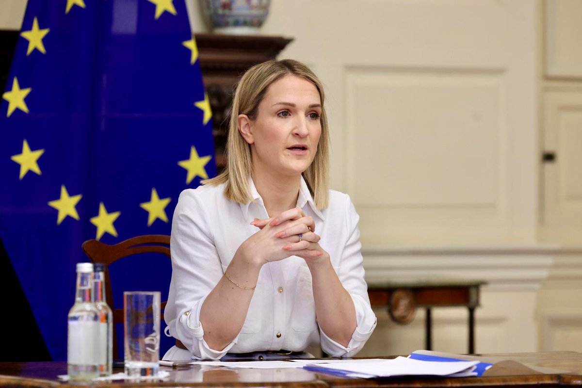 HMcEntee's tweet photo. Tomorrow, Ireland begins its Presidency of the Council of the EU.
We’ll be leading work of the Council over the next 6 months at a pivotal moment for Europe. Ireland will focus on strengthening competitiveness, enhancing security & upholding the values that unite us. https://t.co/gQIDxty3J5