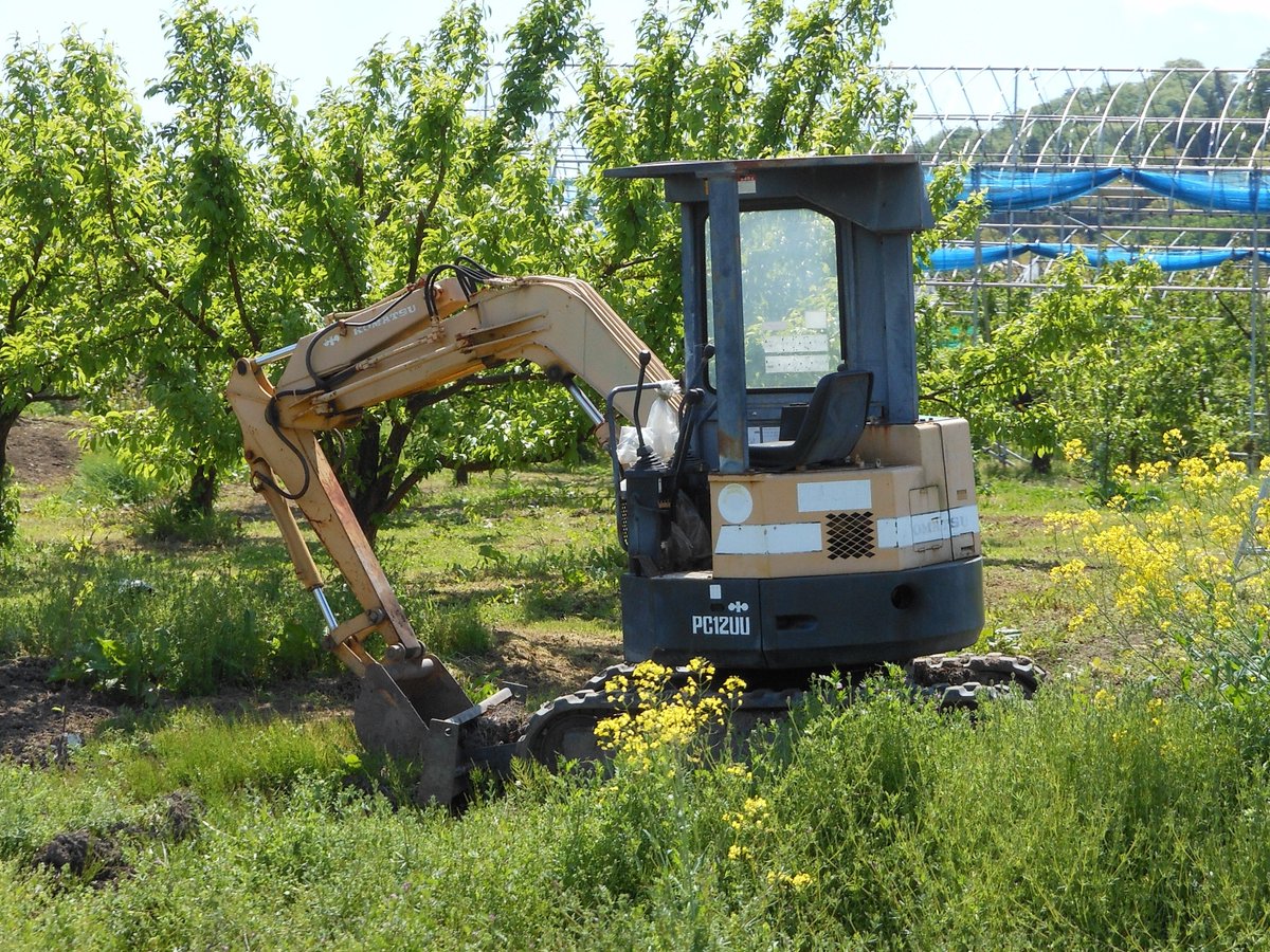 crane7540's tweet photo. コマツ　PC12UU https://t.co/6UqvTluapL