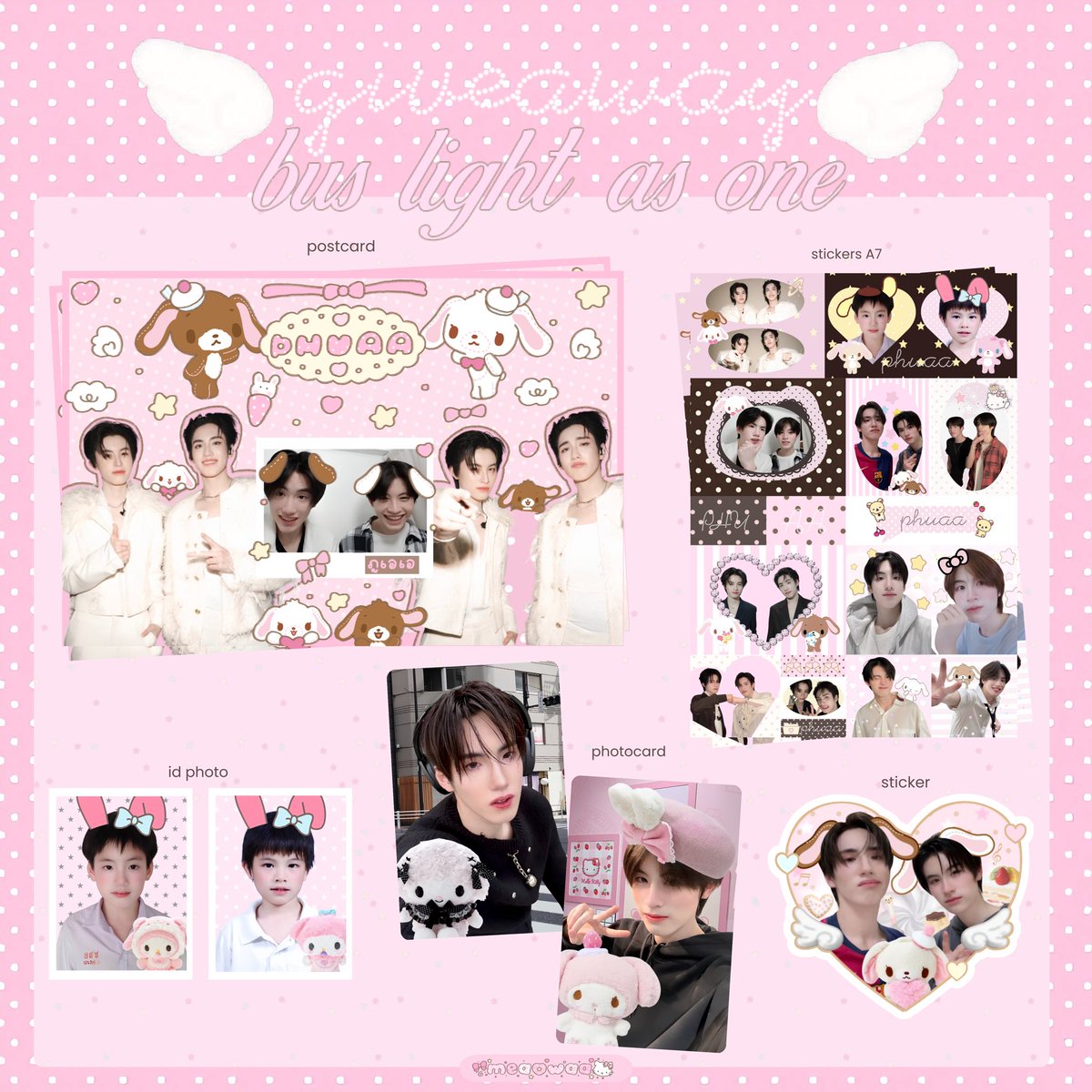 meaowaa_'s tweet photo. 🎀 pls kindly rt 🎀
giveaway phuaa for 
#BUS_LIGHTASONE 

🗓️ : 25 july 
☁️ : tba
📍: Impact Arena

rt &amp; show this tweet https://t.co/KUDaOmknvj