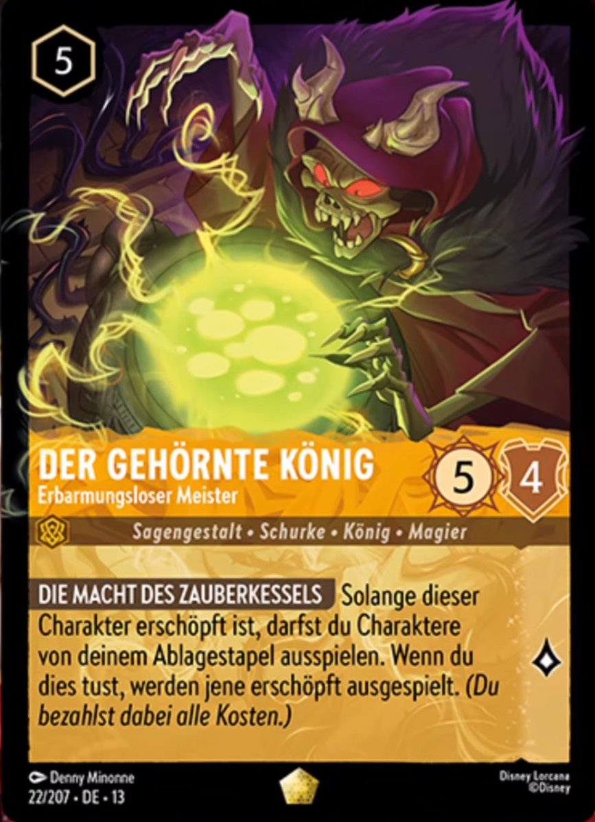 lorcananews's tweet photo. While this character is exerted, you may play characters from your discard pile. When you do, those characters enter play exerted. (You pay all costs.)

https://t.co/TluY9ShWYk https://t.co/oxp0EC7Gyx