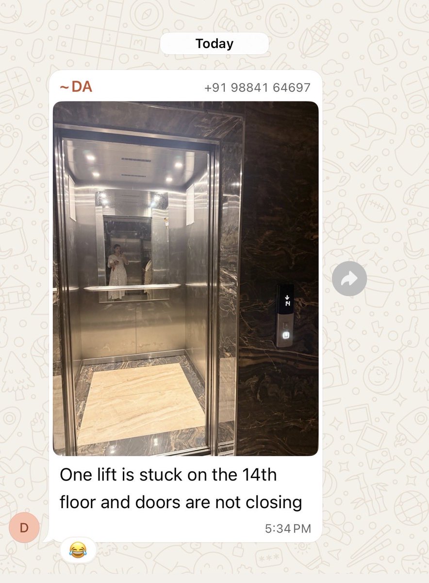 surajan27's tweet photo. @KONECorporation - Why do you have such a useless team in India. The social media team here is equally useless as your team. The Chennai team is one of the worst team corporate India would have ever seen. The Ace Apartments Chennai has your lifts all substandard products. https://t.co/unsPRIaK1o