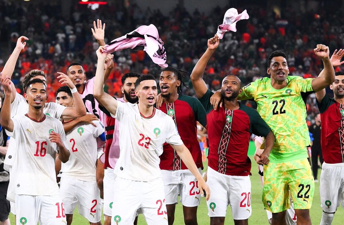 POL_SPORT_CLUB's tweet photo. #football #futbol #footballfans #footballnews
Morocco shocked the Netherlands https://t.co/mVp7kqI0Dm