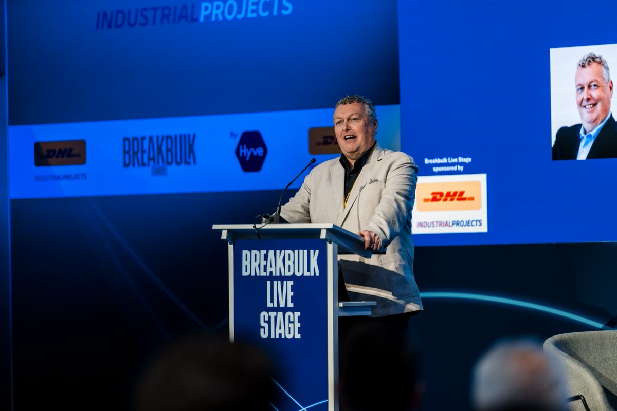 dhl_forwarding's tweet photo. 🚀 Insightful conversations on the future of project forwarding at Breakbulk Europe 2026! 

As a proud sponsor of Breakbulk Europe 2026, we were glad to bring our expertise to the industry's largest event, joining over 11,000 participants at the Rotterdam Ahoy. https://t.co/pNvE74Ro7e