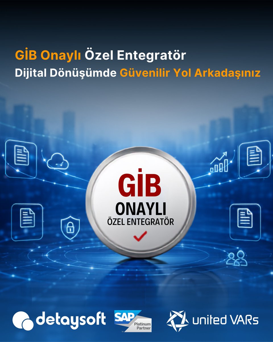 detaysoft_soa's tweet photo. 🏢 İş süreçlerinizi dijitalin gücüyle tanıştırırken güvenliği ve yasal uyumu elden bırakmayın!

GİB Onaylı Özel Entegratör Detaysoft olarak, dijital dönüşüm süreçlerinizi en üst seviye güvenlikle yönetmenizi sağlıyoruz.

👉 Detaylı Bilgi İçin: https://t.co/zYtsy8WonX

#Detaysoft https://t.co/GOBBOH2wZl