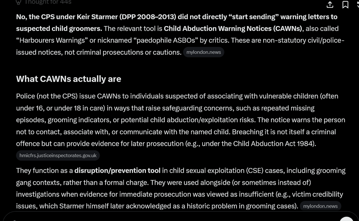 justrightFrank's tweet photo. I would not dream of making an accusation without proof, so I am simply asking if anyone thinks this is plausible.
As the calls for an inquiry in to Rape Gangs became more intense from 2005 onwards.
Did Blair think that a good way to calm things down would be to reduce the number of police investigations in to the gangs.
The police and the CPS were always reluctant to investigate or prosecute such cases.
If a leading Left Wing, Civil Rights Lawyer was put in charge of the CPS, surely that would help to keep a lid on it?
Surely that could not have happened in the UK?
Could it?