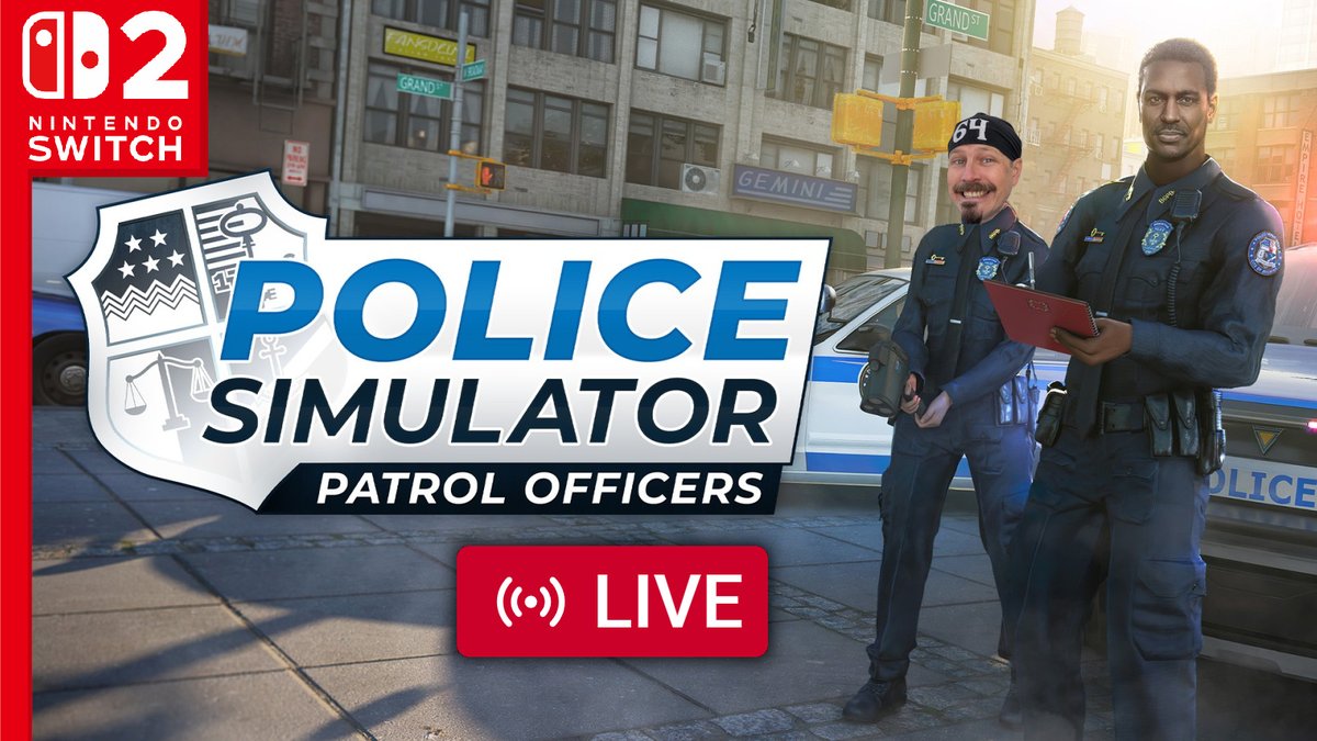 Rob64Gaming's tweet photo. Polizei Dienst jetzt 🔴Live auf der Nintendo Switch2 https://t.co/9gFIYzH5KD https://t.co/0k2xsaukBY