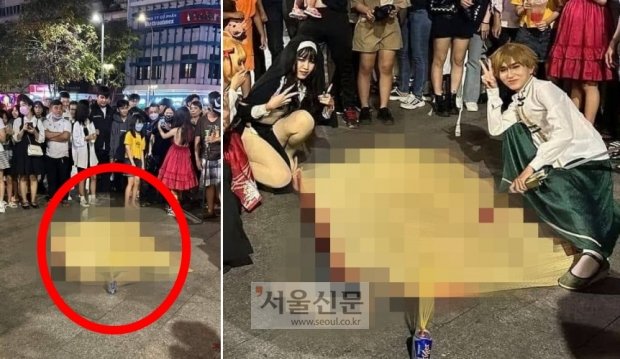 thisisjason25's tweet photo. 이태원 사건 조롱하던 베트남 시신 코스프레

얘넨 사람대접 해주면 안됨 ㅋㅋ https://t.co/4uQ52W1wMM