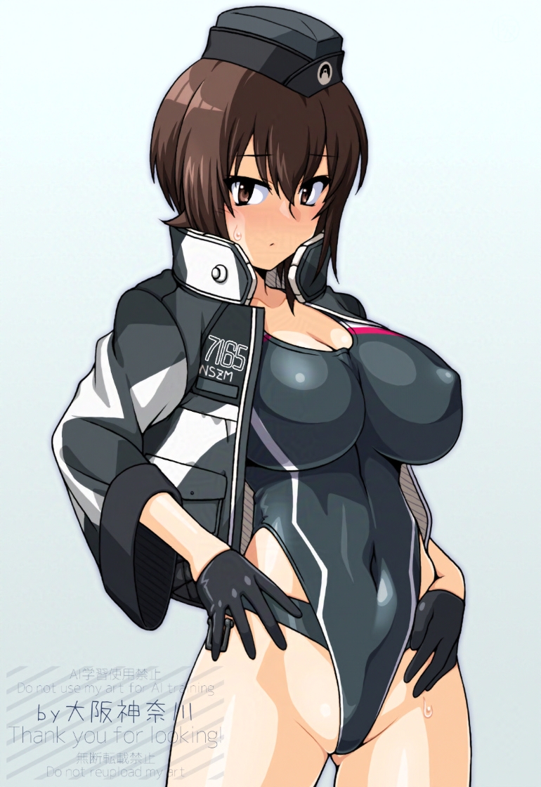 o_sakanagawa's tweet photo. 西住まほ誕生まで、あと1日――
普段は娘の服を母親が着ているので、たまには母親の服を娘が着たっていいんじゃない？なアンチエイジング住まほお姉ちゃん https://t.co/VFUr2DNnlv