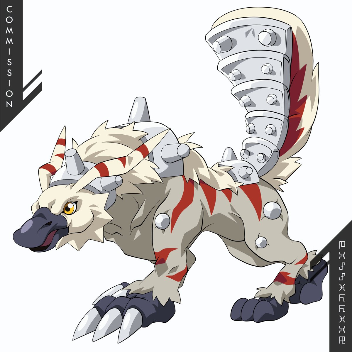 officialseraphi's tweet photo. Digimon Commission for lyrickidd          
.      
#digimon #digimontri #commission #デジモン #デジモンアドベンチャーtri https://t.co/vFYbOt3Ydk