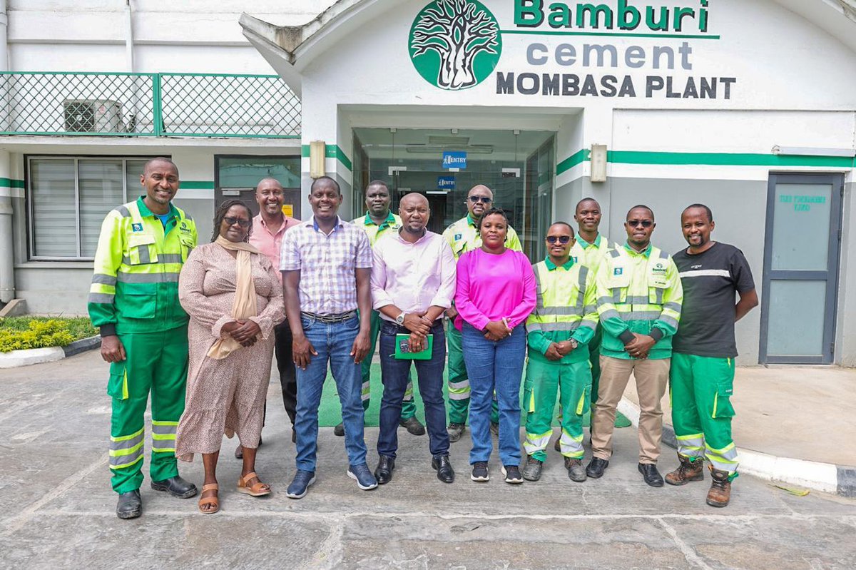 KEBS_ke's tweet photo. What if the key to a more efficient industry isn’t using less energy but managing it better?

Smarter energy use means lower operational costs, improved productivity, and a more sustainable future for all.

As Kenya advances in implementing the ISO 50001 Energy Management System, the Kenya Bureau of Standards KEBS continues to engage pilot organizations, demonstrating how international standards can strengthen energy performance and drive real impact.

At Bamburi Cement’s Mombasa Plant, the KEBS team toured the facility to observe firsthand how structured energy management is being integrated into daily operations highlighting the practical value of ISO 50001 in supporting sustainable industrial growth. 
#DrivingSustainability#Energyefficiency#StandardsforQualityLife  ^FMA