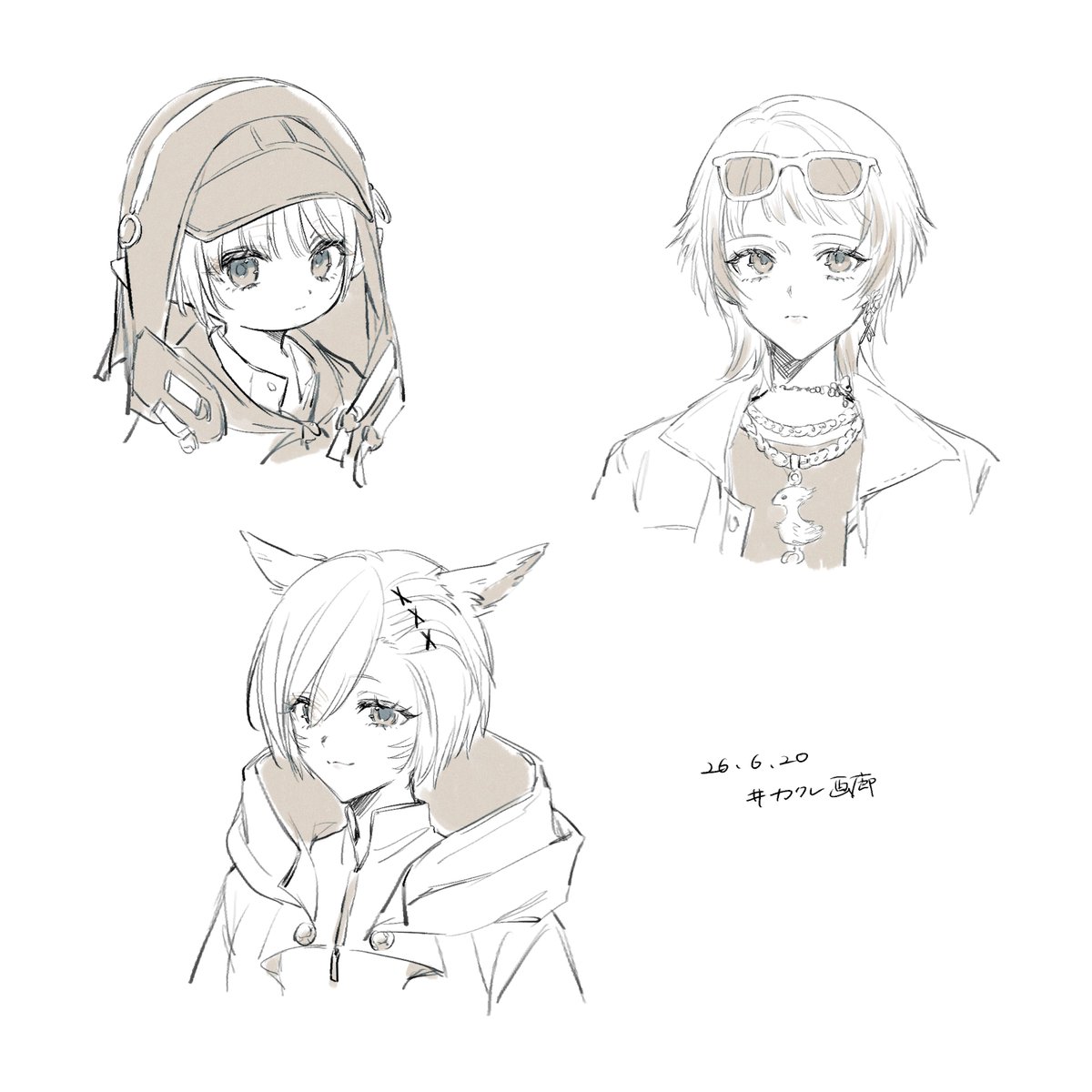 TheoraGeneq's tweet photo. #今月描いた絵を晒そう
毎度のごとく落書きしかなく https://t.co/198CYlxV2P