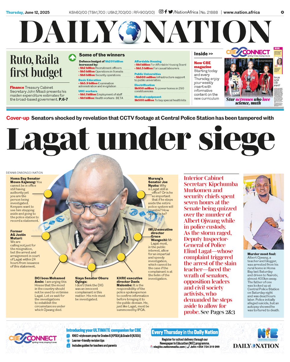 SaddiqueShaban's tweet photo. The legacy of Eliud Langat,  the murderous deputy Inspector General of the National Police Service of Kenya.

What's more concerning is the fact that he's currently the de facto Inspector General of NPS. https://t.co/STMtIwjHl2