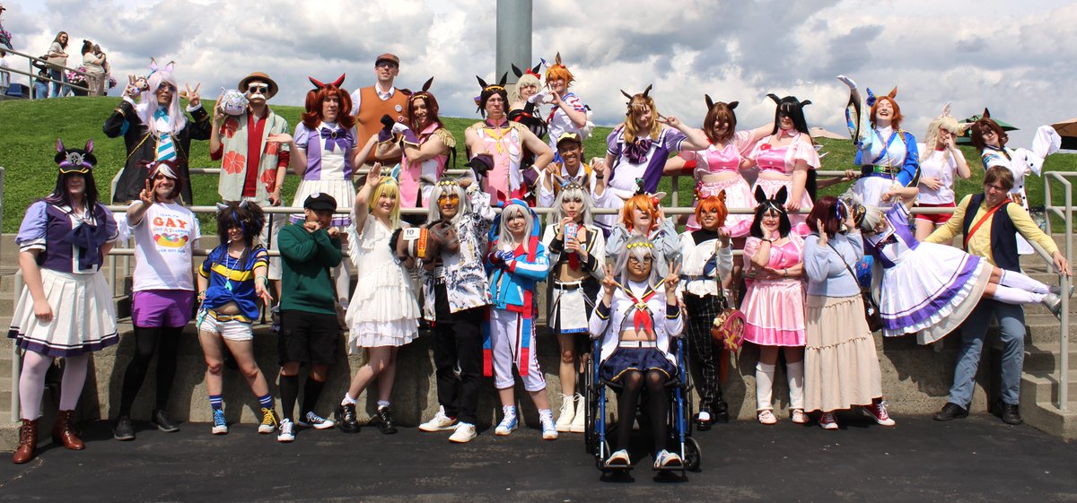 TracenNW's tweet photo. Thank you to everyone who joined us at the event! 🎉

The day was an overwhelming success, and we had an incredible time at the track! We're thrilled we could introduce the fun and excitement of real life horse racing to so many Umamusume fans across the Pacific Northwest.

A special shoutout to @EmeraldDowns for featuring the crowd favorite corgi races! Unique attractions like these are just one of the many things that make Emerald Downs such a memorable place to visit.

More photos of the event, and videos of the corgi races can be found in the replies below! 📸

And a huge thank you to @passwurdpls for capturing these umazing moments!