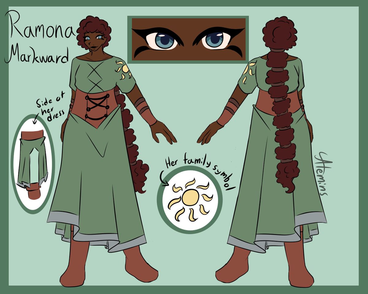 Ateminos's tweet photo. Ramona Markward a sister, a magician and a teacher

#art #originalcharacter https://t.co/6R62zN3k2I
