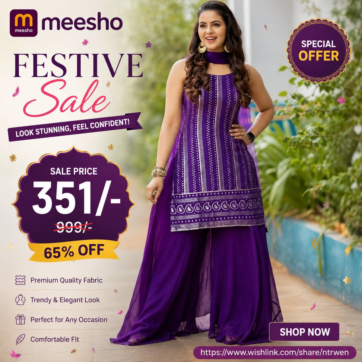 satya52888's tweet photo. Meesho🔗https://t.co/t7Uz8bw8vf
.
.
.
.
.
#meeshofinds #plazzosuit #womensfashion #shopnow #onlineshopping Meesho https://t.co/LfLR935HOU