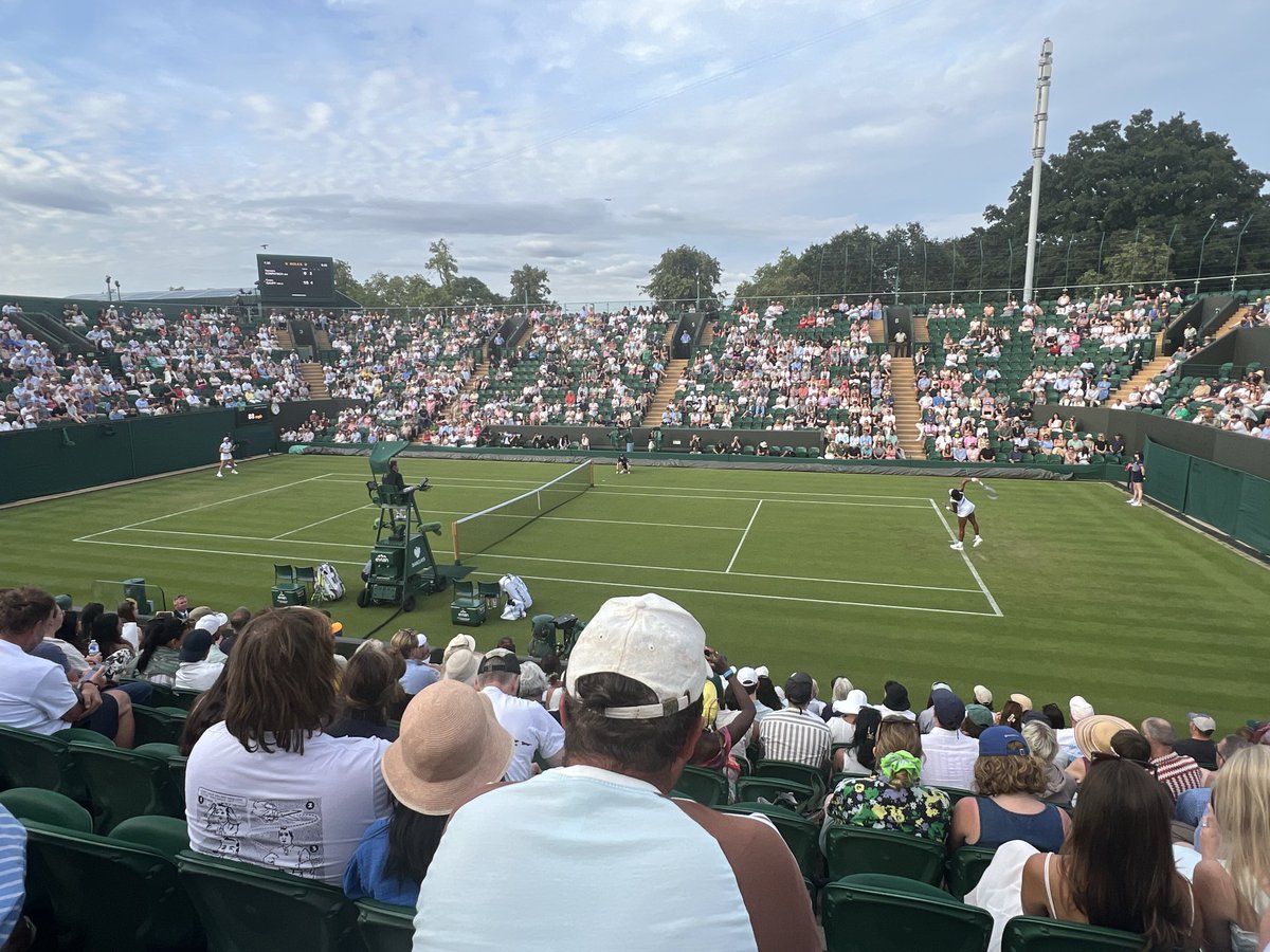 TCurrah1987's tweet photo. Wimbledon 2026 with @MeansToBelieve https://t.co/Zceb8nuSb2