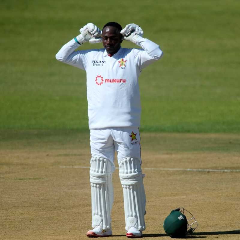 TrueeeCricketer's tweet photo. 🥺Innocent  Kia  wins the player of the match 

@ZimCricketv #ZimvsBantest #Zimbabwe #Bangladesh https://t.co/zrlZgjXbK6