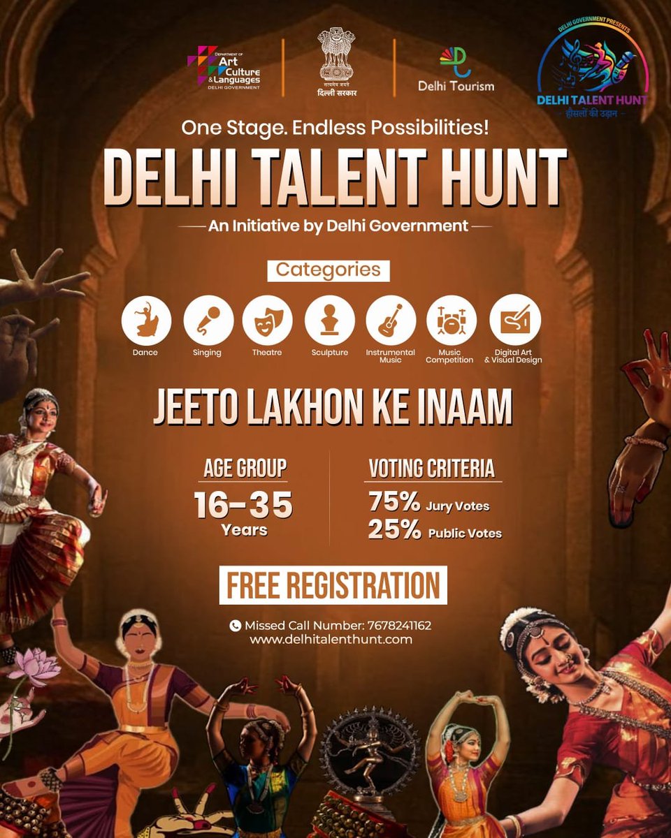 Delhitalenthunt's tweet photo. Every stage creates a new story, and every performance inspires a new dream!
Delhi Talent Hunt is where passion meets opportunity. From mesmerizing performances to unforgettable moments.
#DelhiTalentHunt #TalentHunt #DelhiEvents #PerformingArts #Singing https://t.co/8rsF0OidTd