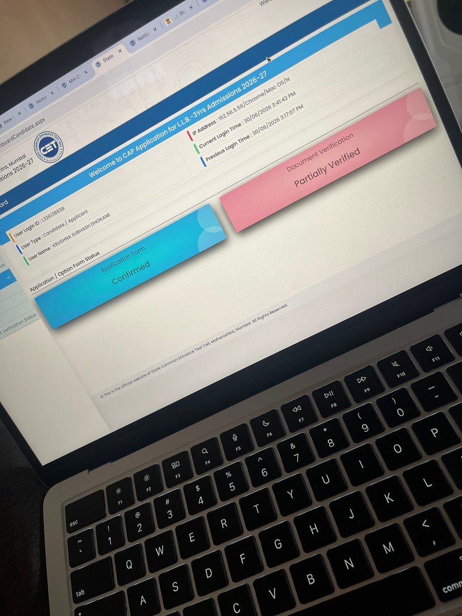 DomTorrato's tweet photo. Its the last day and my documents are not verified yet @CETCELL 
3Year LLB

Are you gonna reject or gonna proceed?
If rejected how do i solve the after the last date????
Tried calling on your grievance number 5 times 
Haven’t picked any call https://t.co/iNmEdyTOso