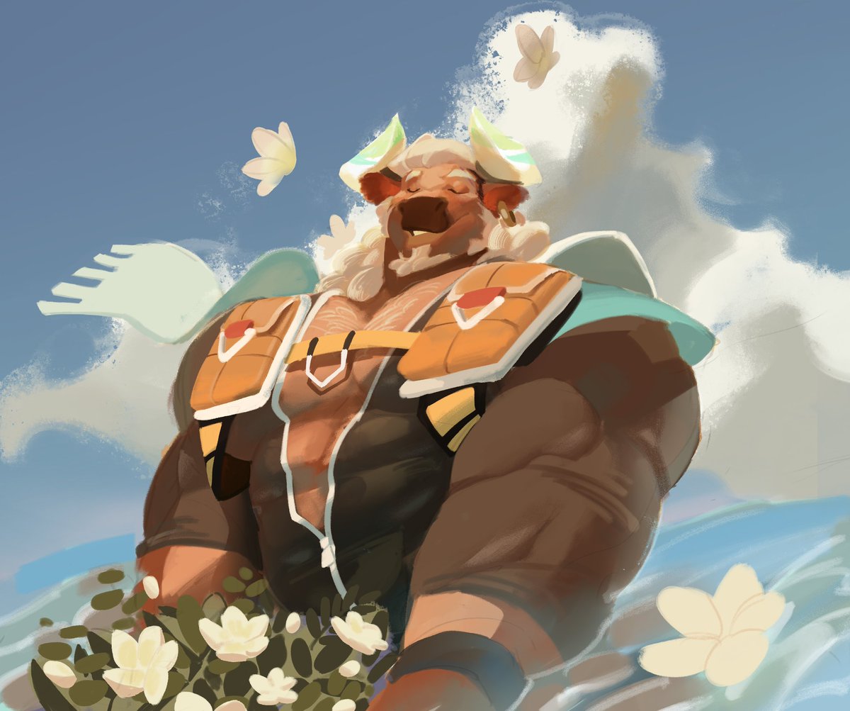 MoMickey7278's tweet photo. 🐂🏄🏾‍♂️🌼🧡💛🩵！！
#XXL猛漢町 #XXLWOOFIA #furryart #furry https://t.co/sBlpZ2JSGh