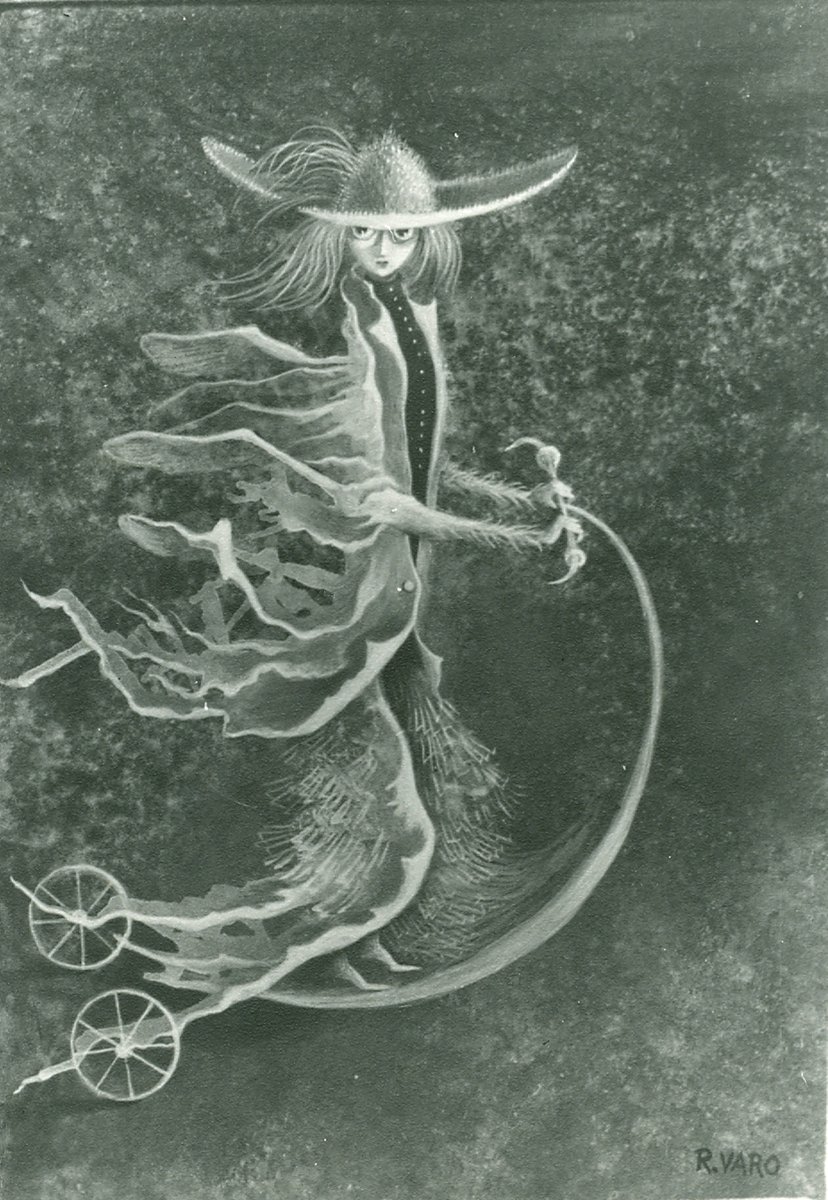 VaroArte's tweet photo. Personaje, 1960
#RemediosVaro #art #surrealism
https://t.co/7tO7xLRmkb https://t.co/uMQO2jkIZ1