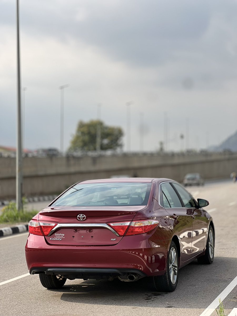 euphoria__autos's tweet photo. Foreign used Toyota camry se 2015 with original customs duty. 

Price: 16.5m 
📍Location: Abuja 

Dm/call: 09035810917 https://t.co/5jI62bIwn4